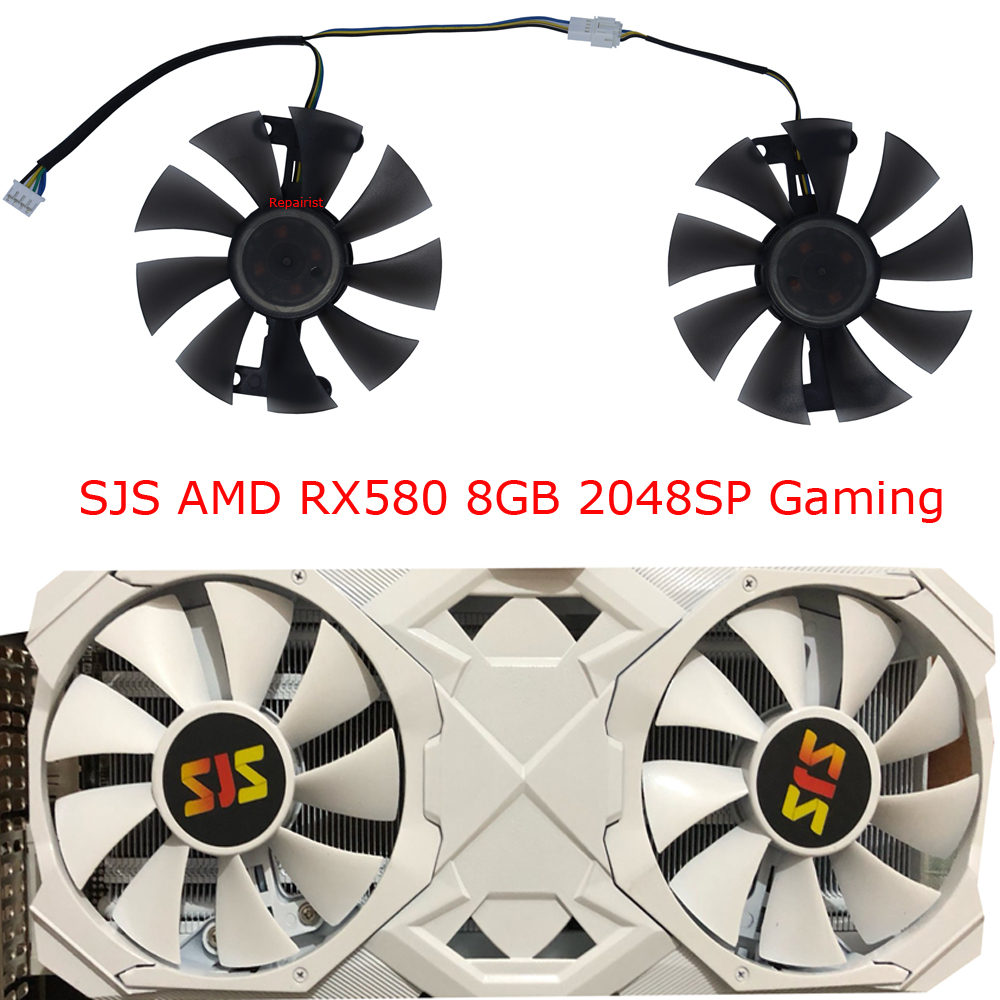 Вентилятор для видеокарты FL80 – обзор и цена Rx 580 8Gb 2048Sp Gpu