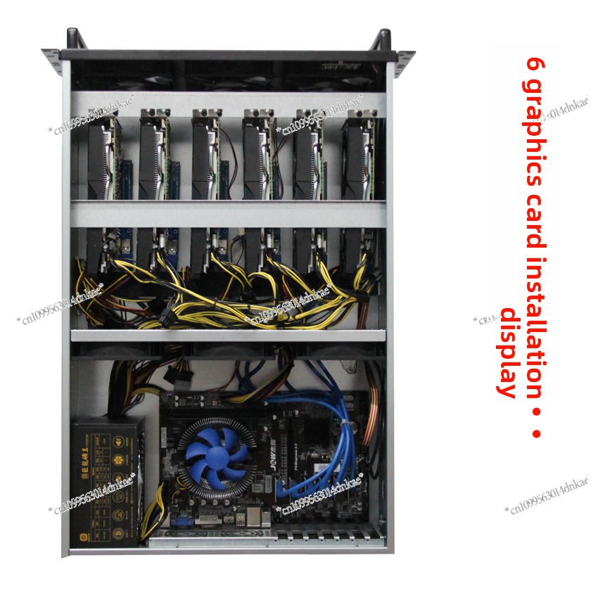 Корпус для 4U мультиграфически – обзор и цена 8 Gpu 4U Server Chassis