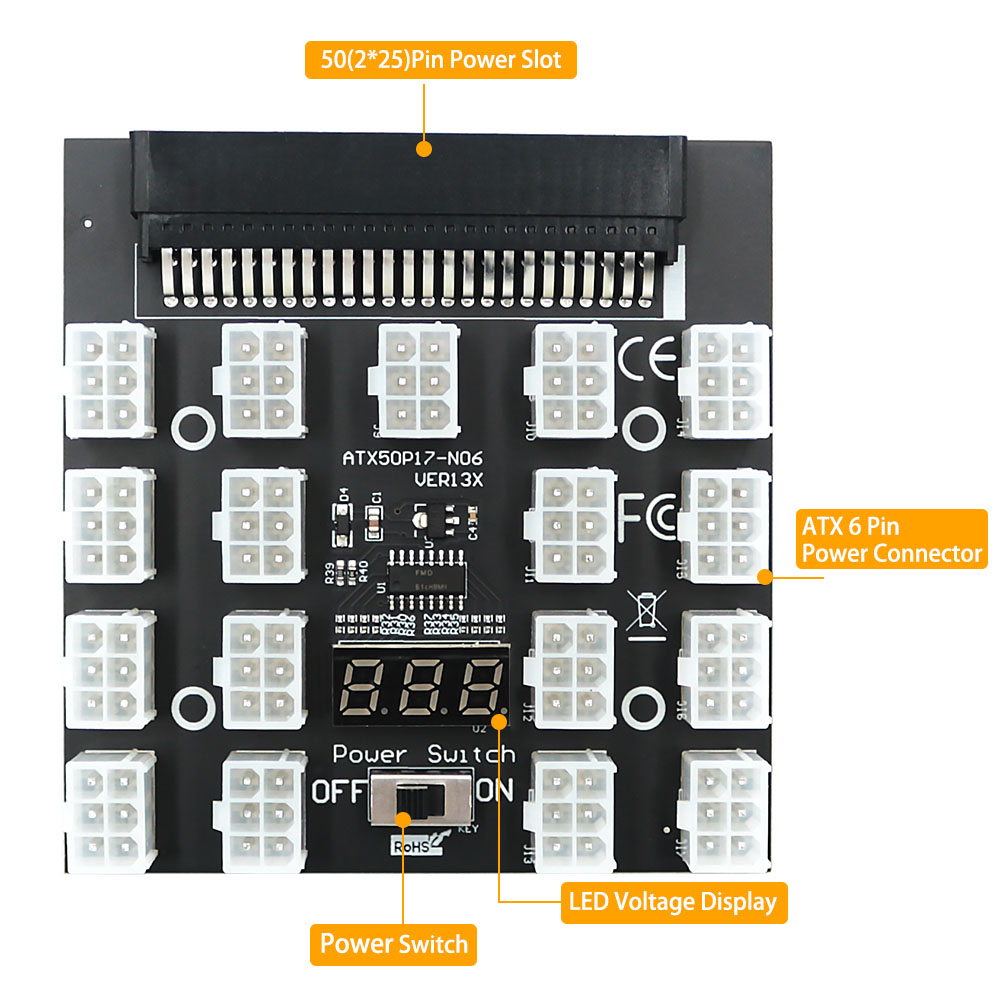 Для DELL 750 Вт 1100 Вт 1600 В – обзор и цена 2000W Atx Mining Power Supply